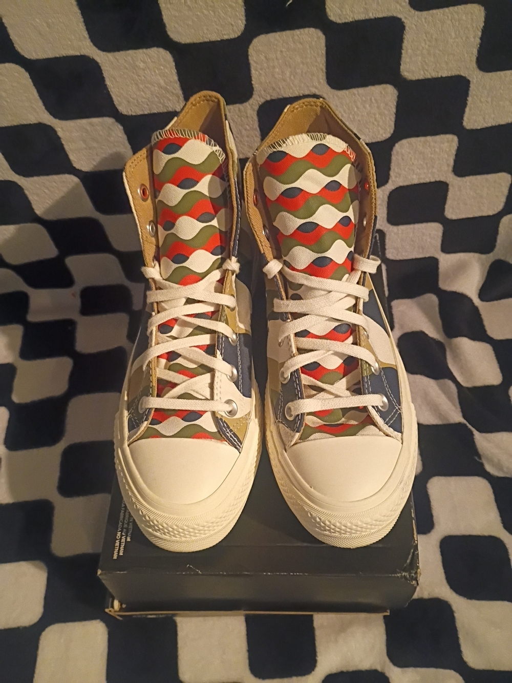 Converse Chuck Taylor All Star Lift Hi "Obsidian Utility. Size 7W - Picture 4 of 7